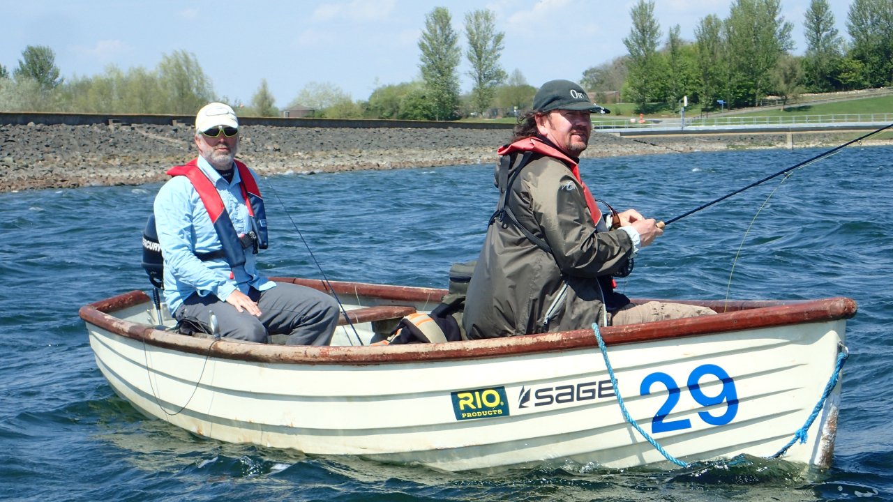 Eyebrook Reservoir - lo� z lod�