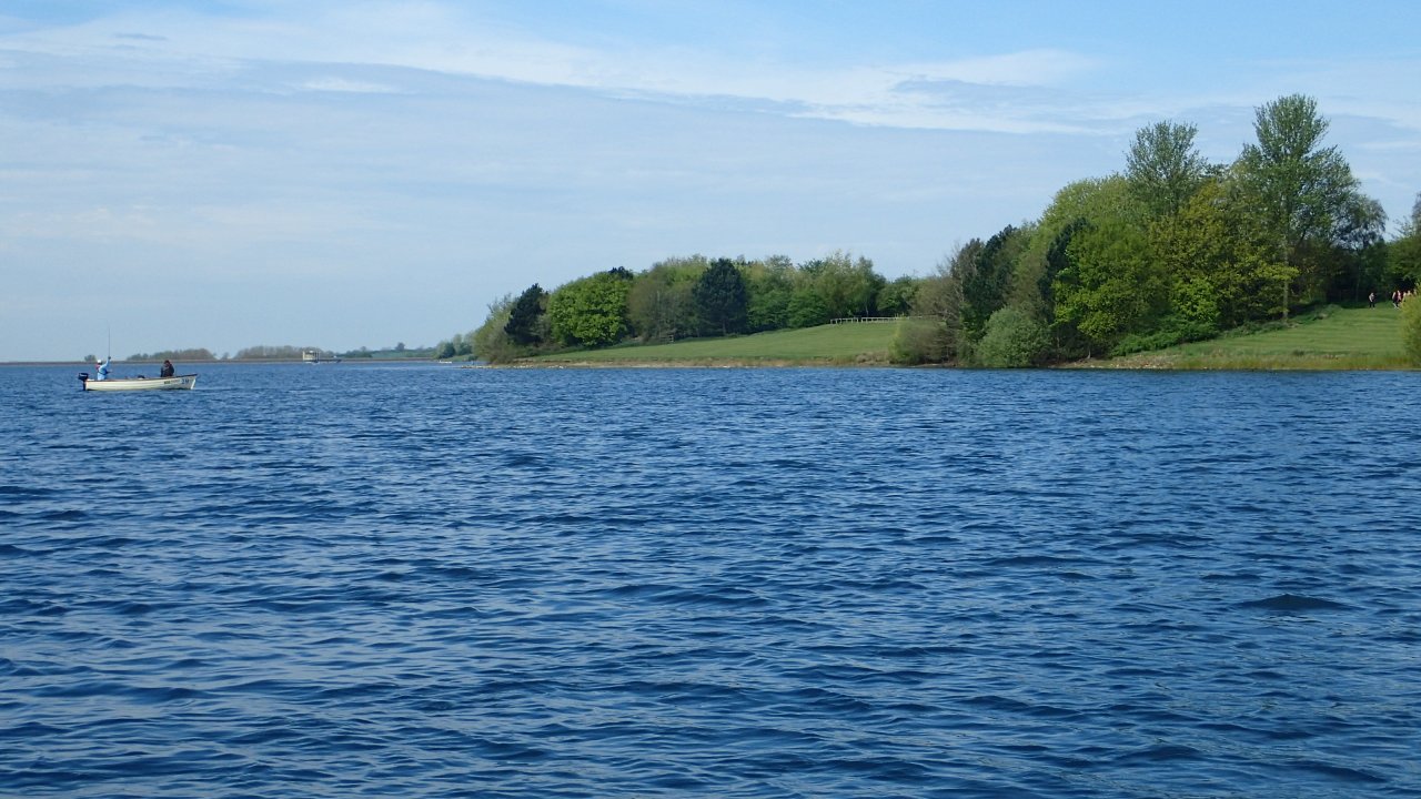 Prvn� drift na Draycote Water