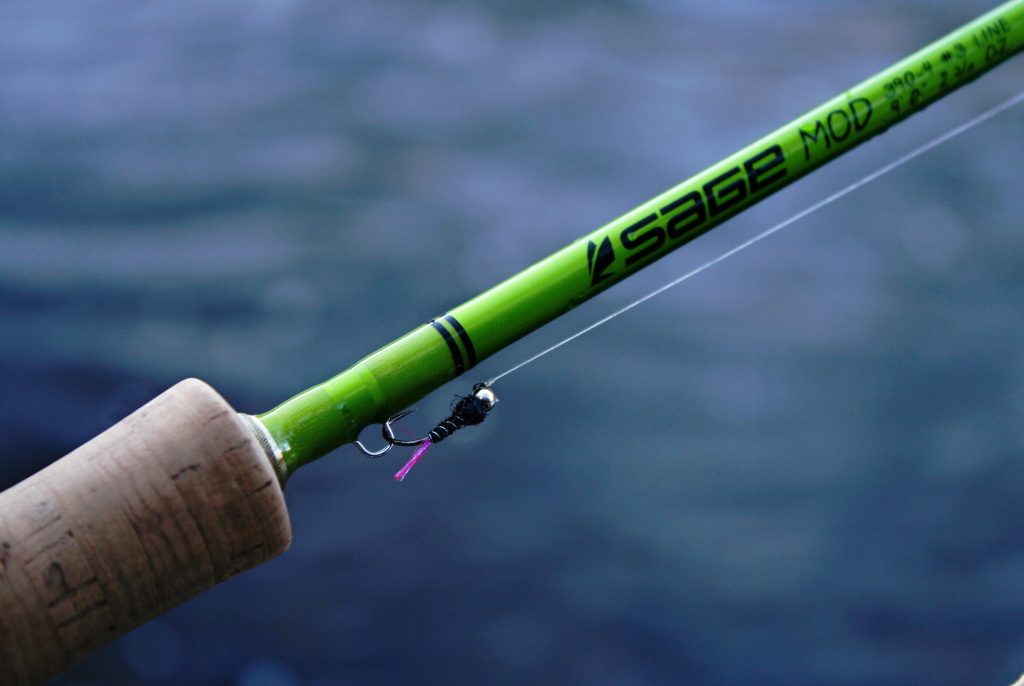 AR Pink Tag Jig - Nymfa No.1 pro zimn� v�pravy na �eku.