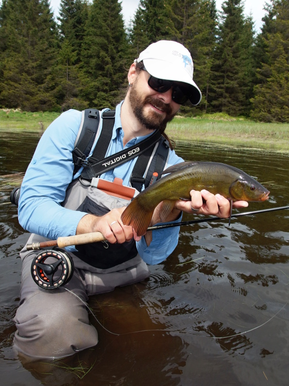 Kr�sn� exempl�� l�na obecn�ho uloven�ho na mu�ku.