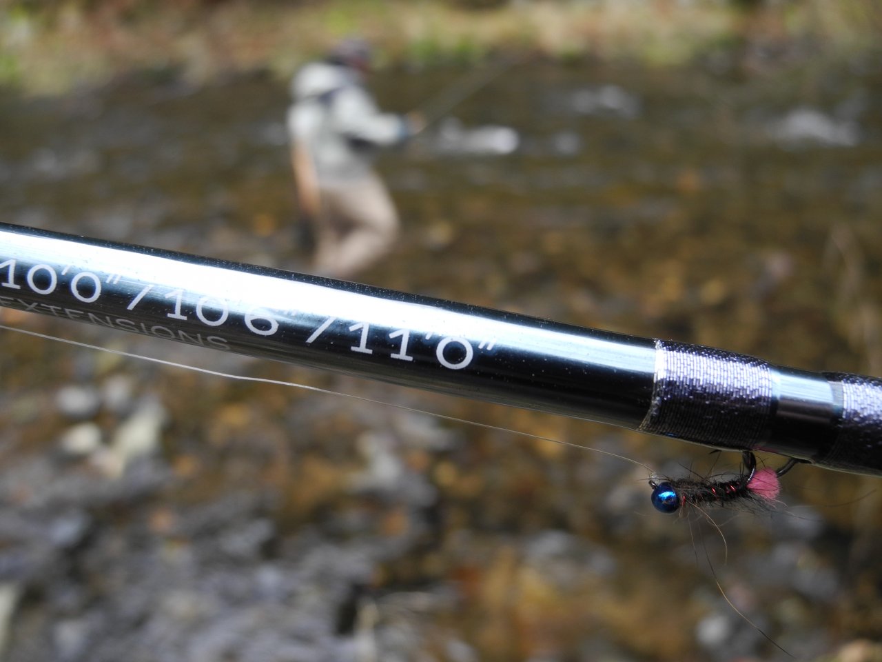 Test modr� tungstenovky