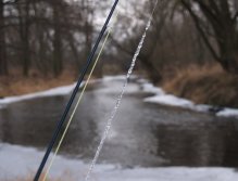 Hlavní problém při muškaření v mrazivém počasí