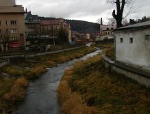 Horní tok Svatavy v Kraslicích