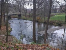 Trnava nedaleko hospody na Kocandě