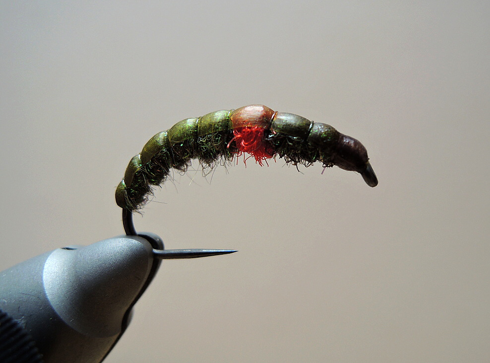 AR Red Heart Spectra Peacock Nymph