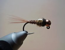 AR Natural Olive Pheasant Tail Nymph