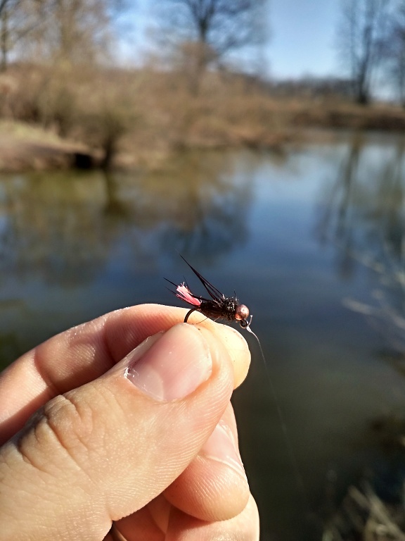 AR Dark Peacock Fluffy Jig - Mu�ka No.1 pro tento den!