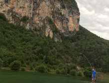 Jezerní muškaření v Trentino