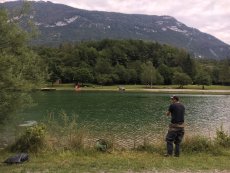 Jezerní muškaření v Trentino