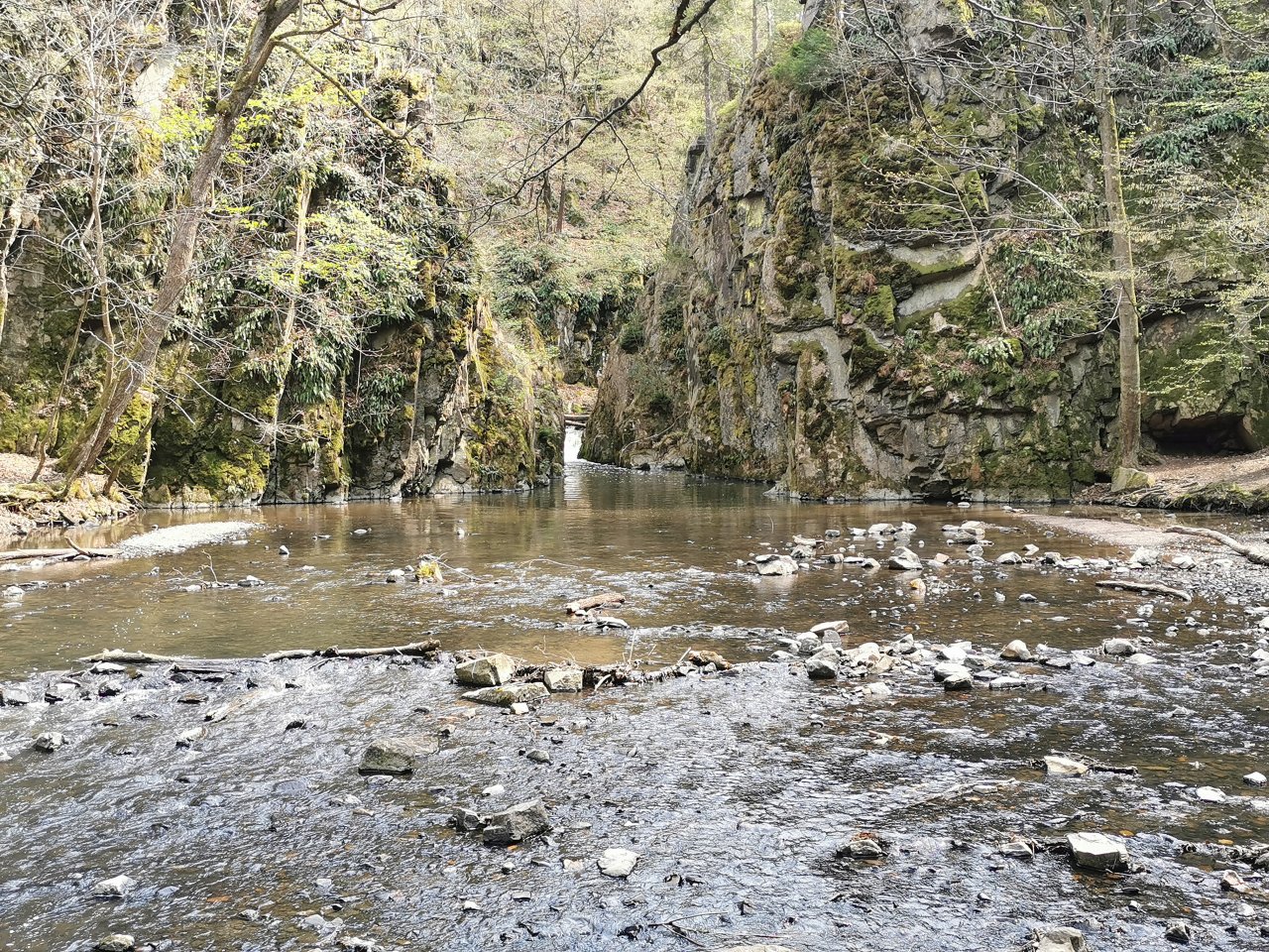 Zbiro�sk� potok u Skryjsk�ch jez�rek