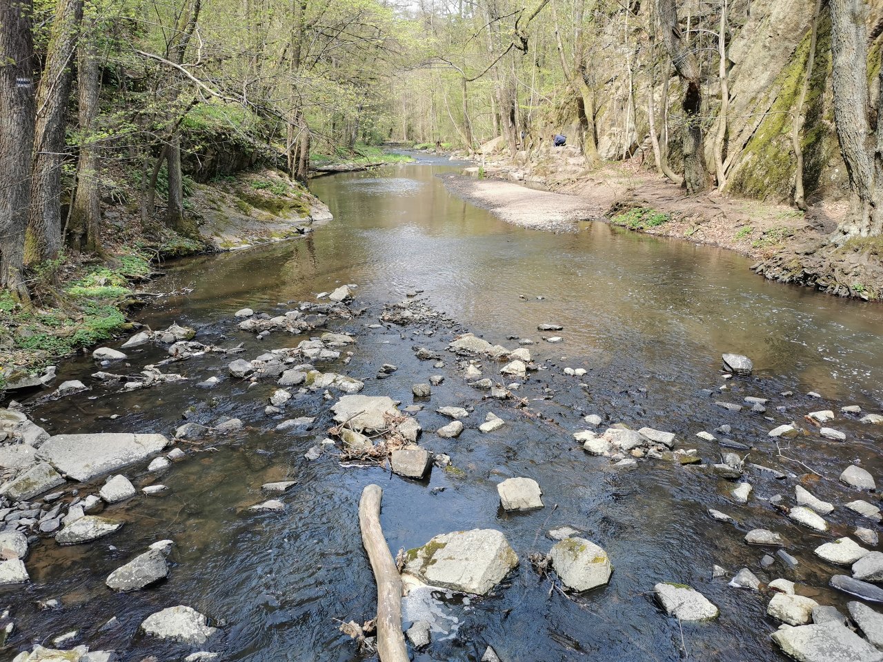 Zbiro�sk� potok u Skryjsk�ch jez�rek