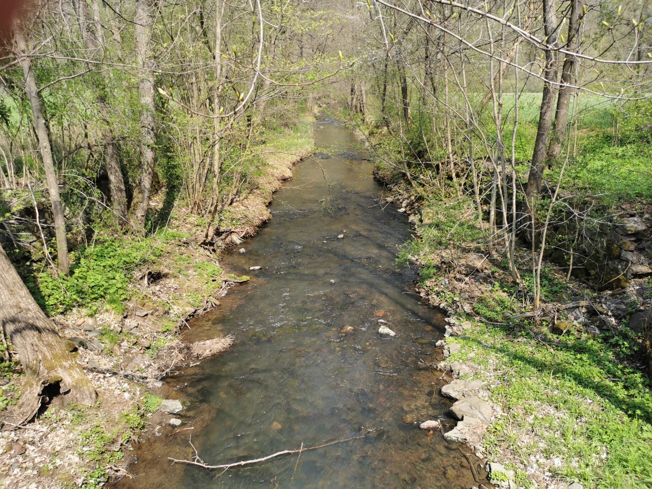 Zbiro�sk� potok u Skryjsk�ch jez�rek