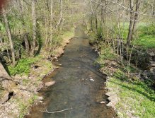 Zbirožský potok u Skryjských jezírek