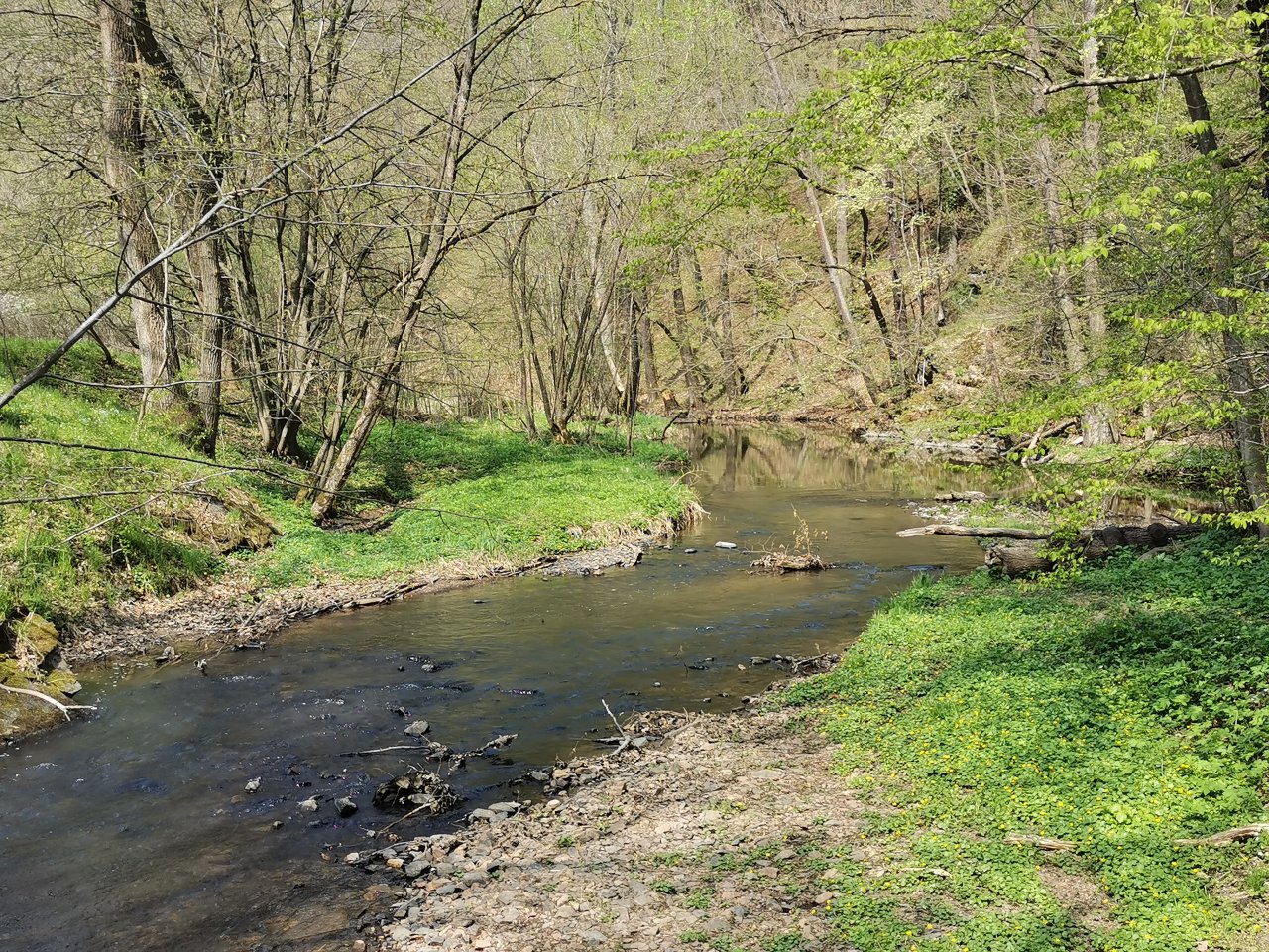 Zbiro�sk� potok u Skryjsk�ch jez�rek