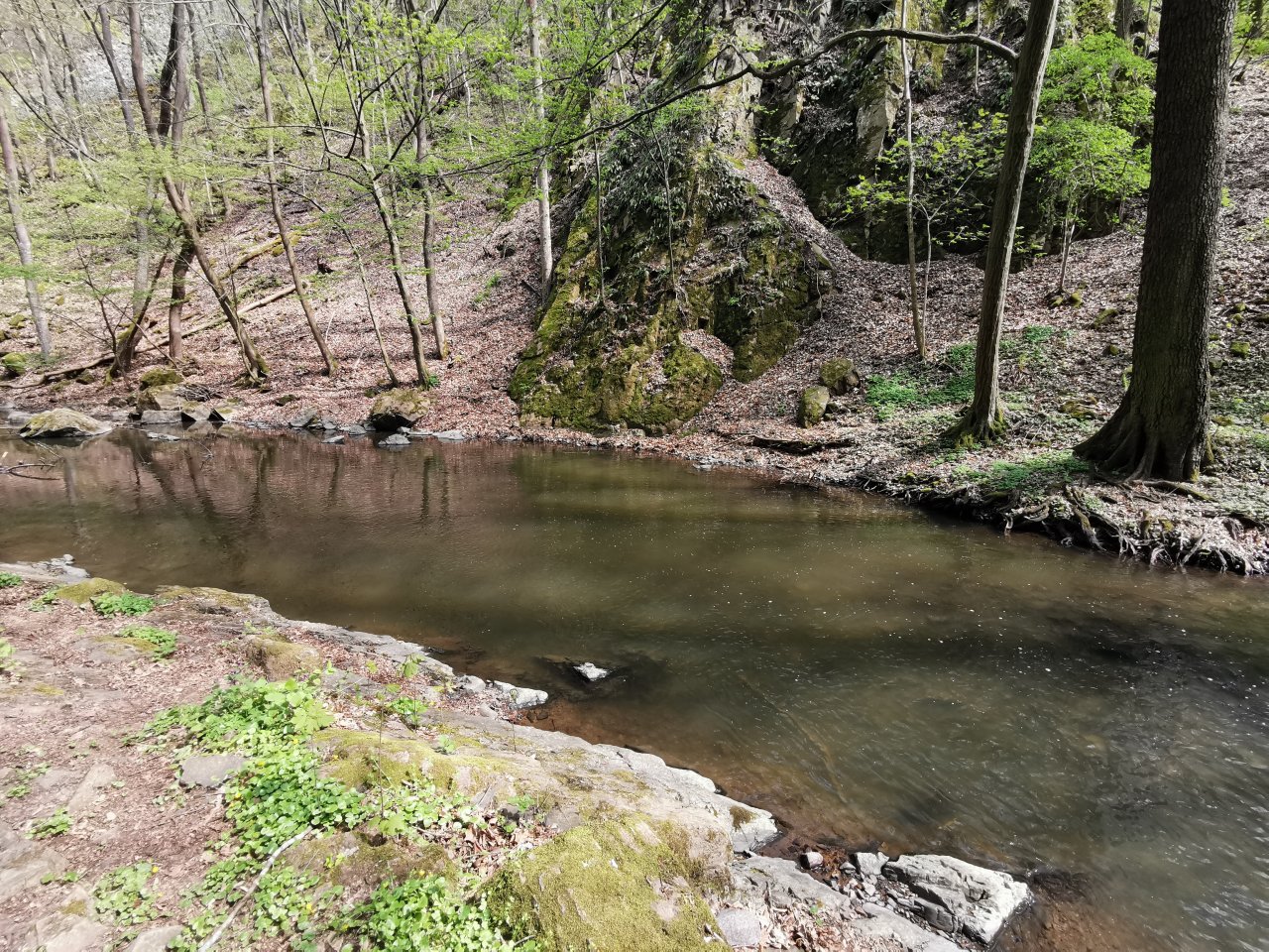 Zbiro�sk� potok u Skryjsk�ch jez�rek