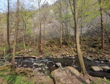 Zbirožský potok u Skryjských jezírek