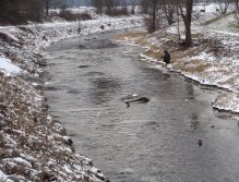 Zimní Litávka v Králově Dvoře