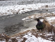 Zimní Litávka v Králově Dvoře