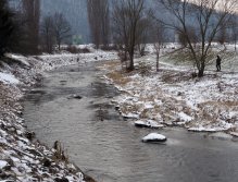 Zimní Litávka v Králově Dvoře