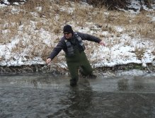 Zimní Litávka v Králově Dvoře