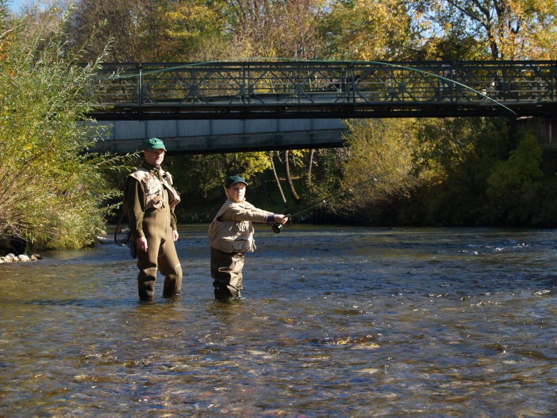 Fishing German Traun