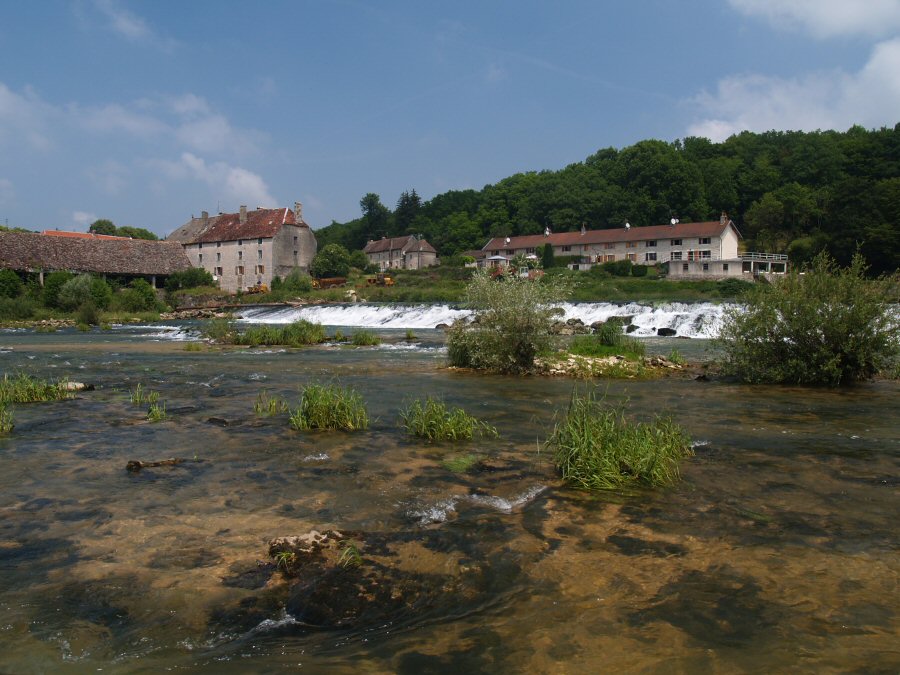 La Loue near Chenecey Buillon