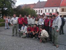 Czech and Spanish teams photo