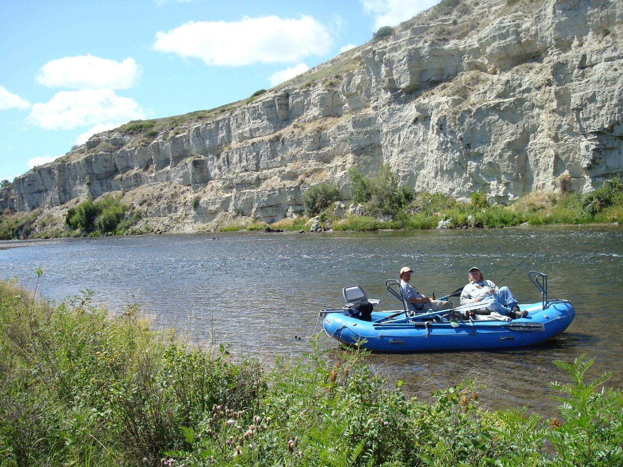 Lunch break on the Madison River