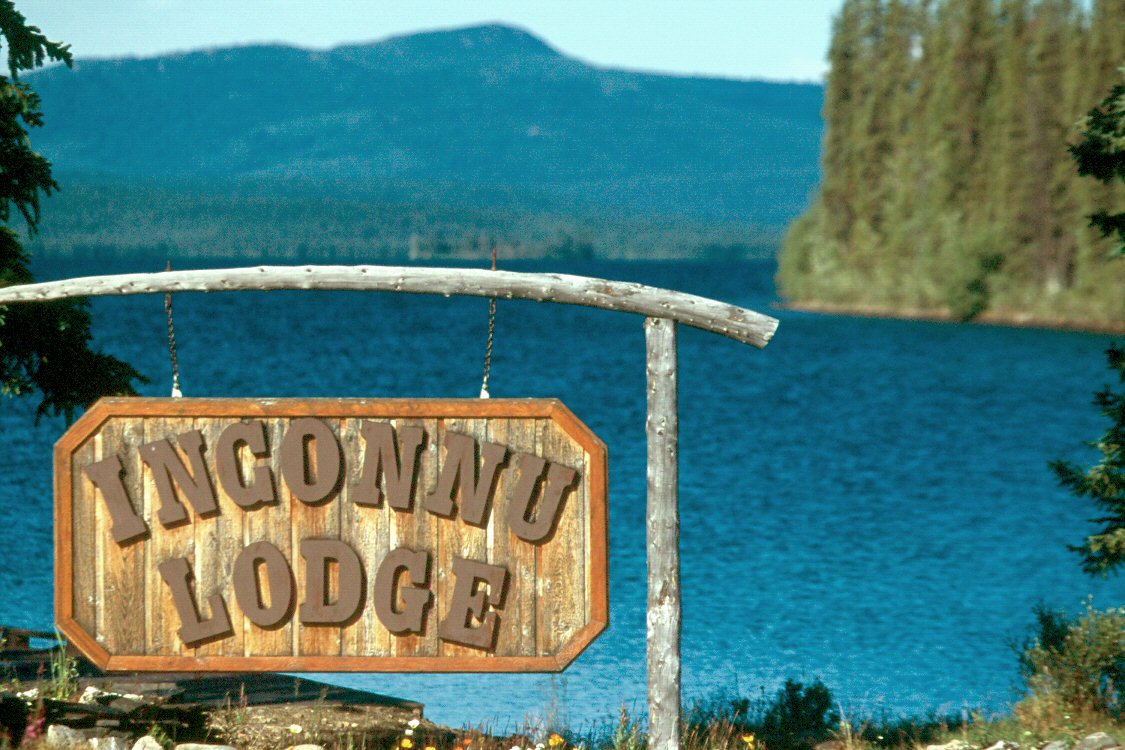 View at McEvoy Lake from lodge