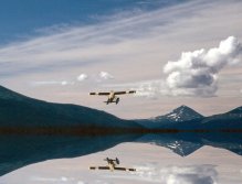 When the Beaver has disappeared and all sounds faded away, you left behind in complete wilderness