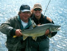 Tammy surprised us all with the catch of the day