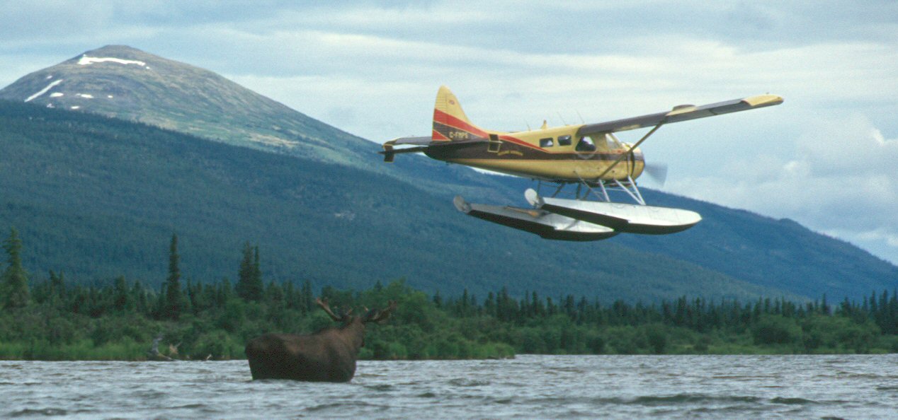 The Beaver returning picking us after a wonderful day
