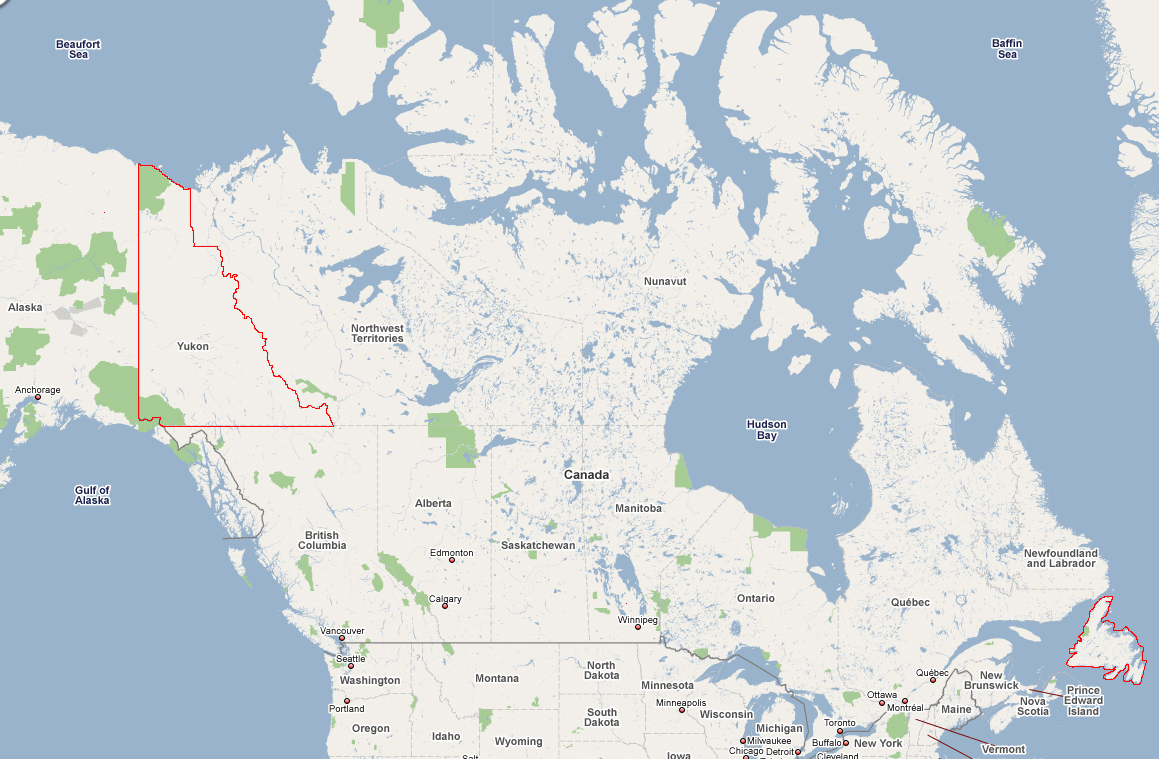 Canada Map