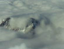 En route to lodge by plane