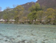 Middle part of the river above Tolmin