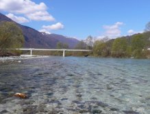 Middle part of the river above Tolmin