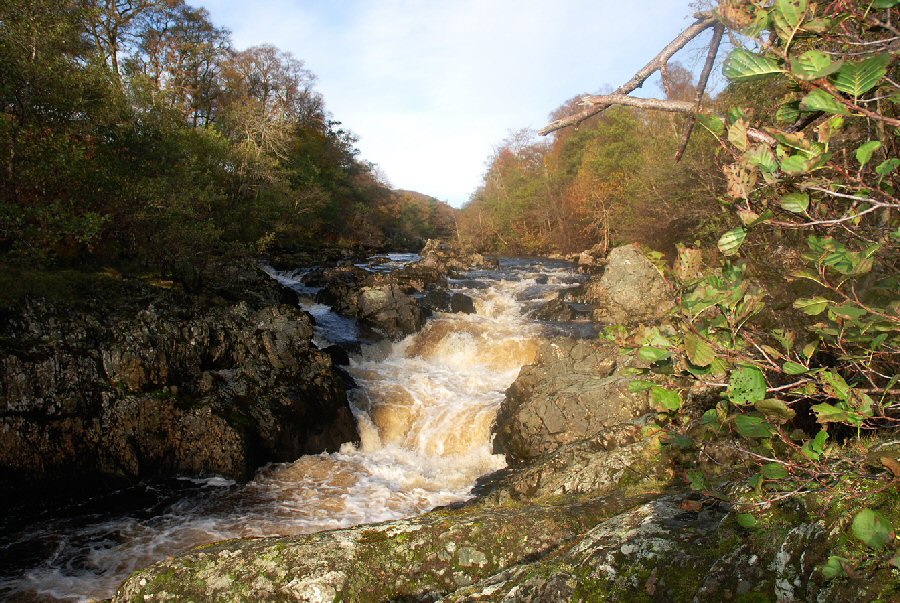 Waterfall in Glen Esk