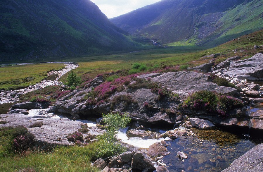 The Unich Burn � an upper tributary