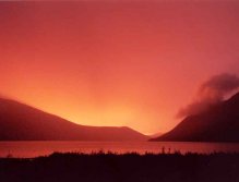 Burning sky over Tincup