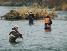 Fishing one of the popular stretches