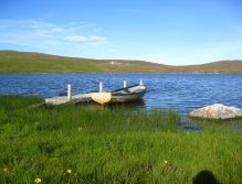 The boat waits patiently