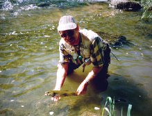 Smaller fish have to be released carefully