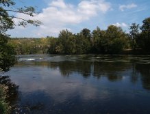 Ohře 8b pod nádrží Nechranice