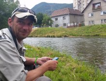 Kontrola stavu vody na Váhu