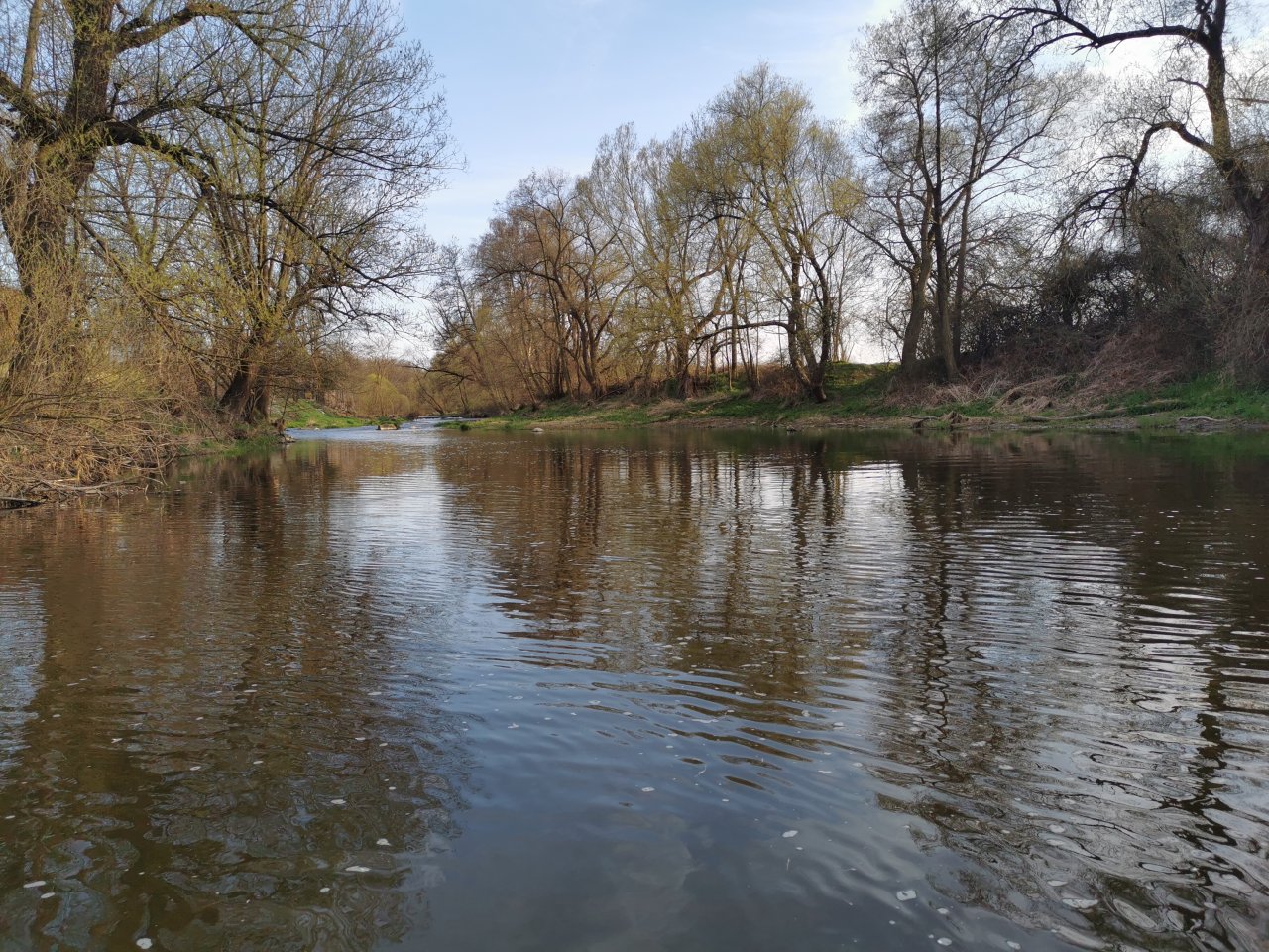 Mu�ka�en� na Radbuze v Chot�ov�