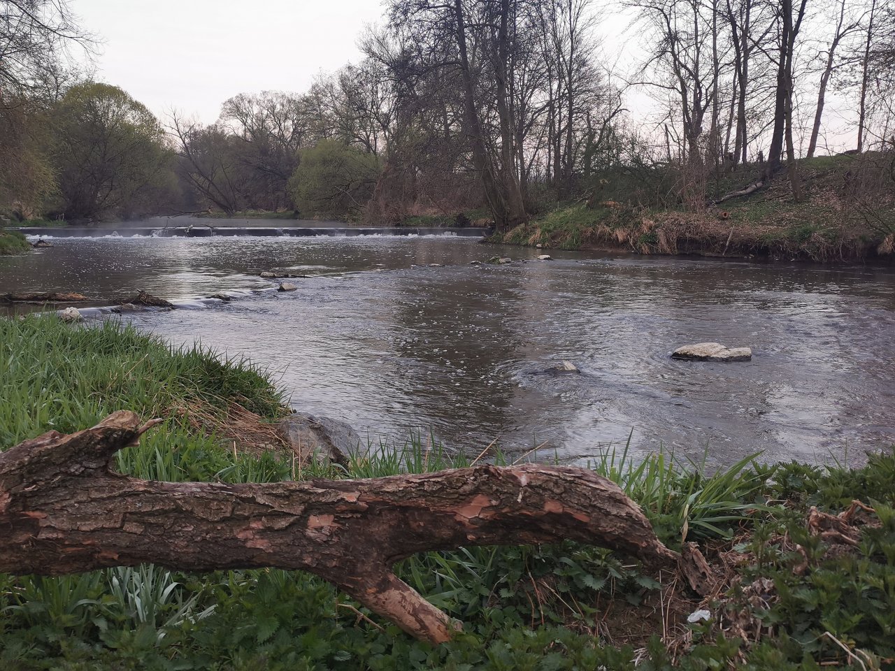 Mu�ka�en� na Radbuze v Chot�ov�