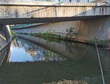 Botič v Praze Záběhlicích