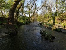 Botič v Praze Záběhlicích