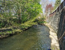 Botič v Praze Záběhlicích