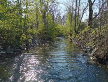 Botič v Praze Záběhlicích